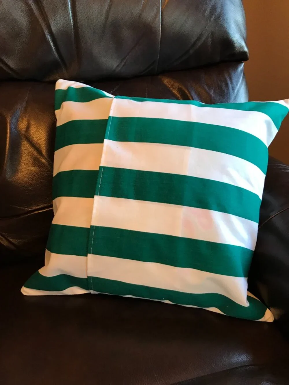 Handmade Lake House Pillow Cover, Lake of Ozarks Boating Cabin Decor 18 x 18 in